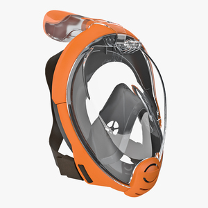 3D model Full Face Snorkel Mask Generic