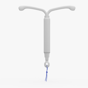 3D Intrauterine Contraceptive Device model