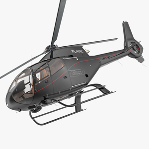 3D Eurocopter EC120 Colibri Rigged