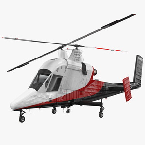 Kaman K Max K1200 Rigged 3D model