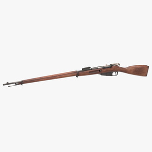 3D Mosin Nagant M1891 model