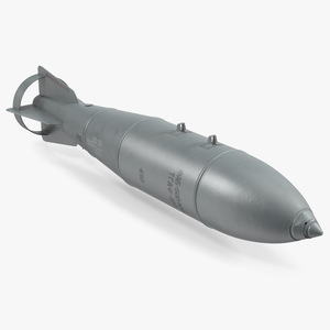 3D Russian FAB 500 M62 Air Bomb model