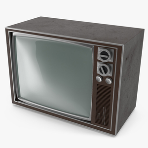 3D model Vintage TV