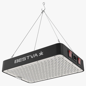 Bestva 1000W Led Grow Light Switched On 3D model