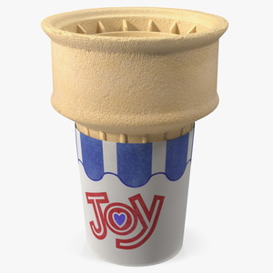 JOY 40 Flat Bottom Jacketed Cake Cone 3D