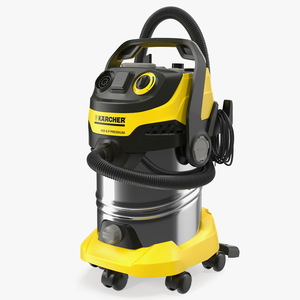 Karcher WD6 Multi-Purpose Vacuum Cleaner Folded 3D