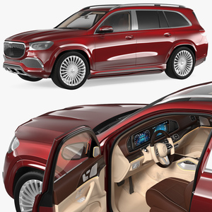 Luxury SUV Rigged 3D