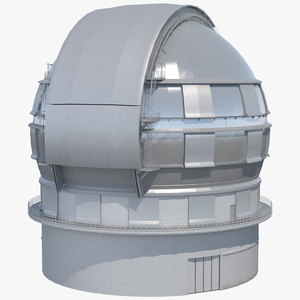 Dome Telescope 3D model