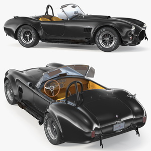 3D Shelby Cobra 1965 Simplified model