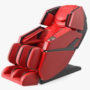 3D Massager Chair Red model