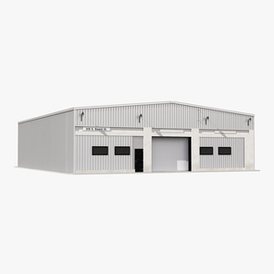 3D model Warehouse Building 2