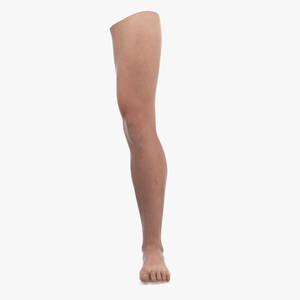 Male Athletic Leg 3D