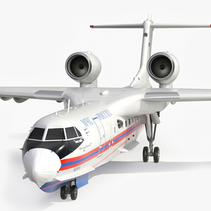 Beriev Be 200 Aircraft 3D