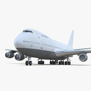 3D Boeing 747 200B Generic model