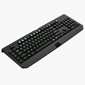 Razer Black Widow Mechanical Keyboard 3D