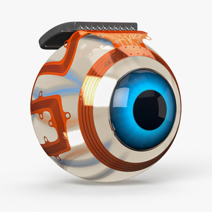 3D Bionic Eye Implant model