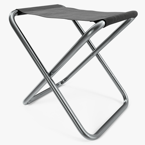 Small Fishing Folding Chair 3D