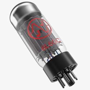 JJ Electronics Vacuum Tube 6L6GC 3D