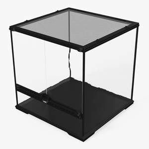 Small Empty Cubic Terrarium 3D