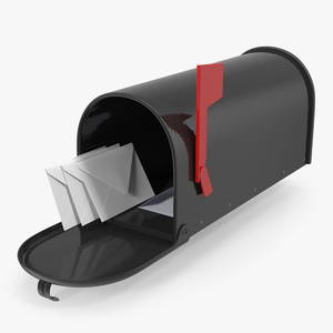 3D Personal Mailbox with Envelopes