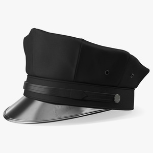 3D Police Officer Cap model