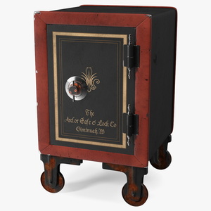 Antique Safe 3D