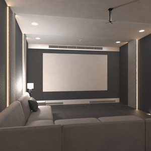 3D model Home Cinema Interior