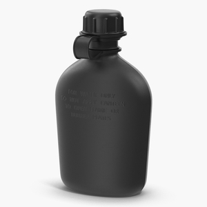 3D Plastic Water Canteen