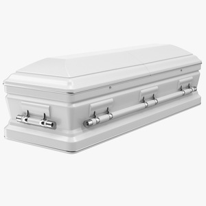 3D model White Funeral Casket