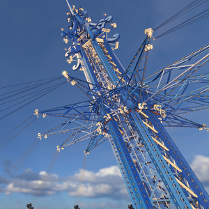 3D model Orlando StarFlyer Attraction Rigged