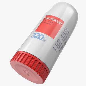 Symbicort Asthma Inhaler 3D model