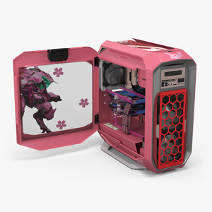 Case Modding Gaming PC for Girls 3D