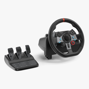 Driving Game Device 3D model