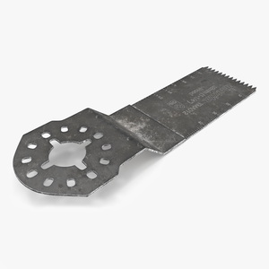 3D Oscillating Saw Blade Used