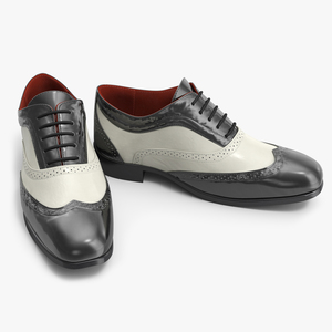 3D Classic Mens Wingtip Shoes