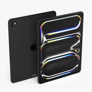 Apple IPad Pro 2024 13 Inch Space Black 3D model