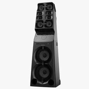 3D Sony V90DW MUTEKI High Power Audio System