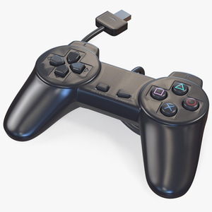 Old Gaming Console Controller 3D model