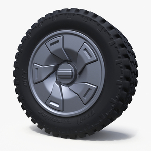 Armored Wheel SUV 3D