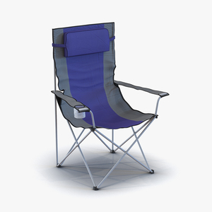 3D Camping Chair model