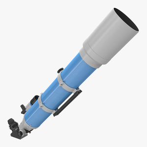 Refractor Telescope Generic 3D