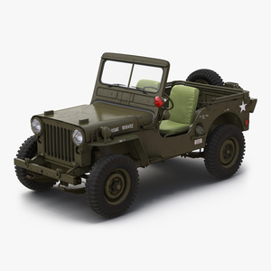 3D model Jeep Willys M38