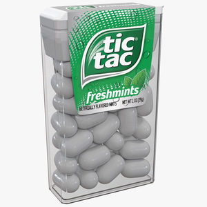 3D Tic Tac Freshmints Breath Mints