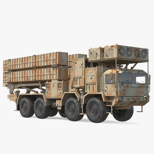 3D Iran Air Defence Bavar 373