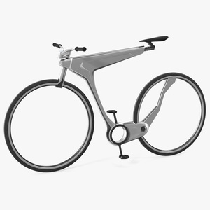 Futuristic Electric Bicycle 3D