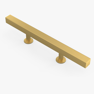 3D model Kitchen Cabinet Handle T-Bar Bronze