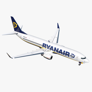 Boeing 737 900 Ryanair 3D