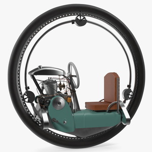 Classic Motorized Monowheel 3D