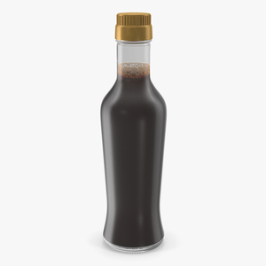 Premium Soy Sauce Bottle 3D model