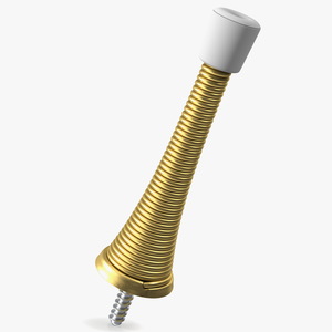 Spring Door Stopper Gold 3D model